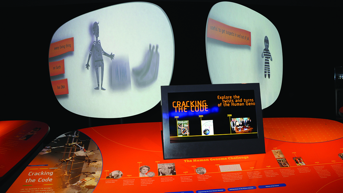 Unlocking Life's Code Exhibition