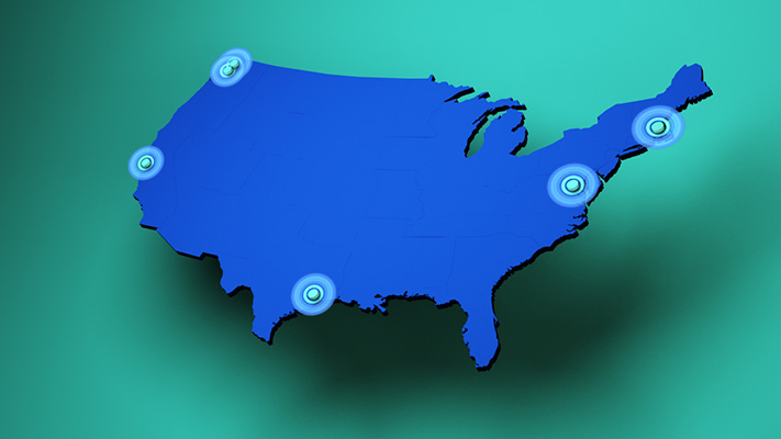 Map of Mendelian Research Consortium sites