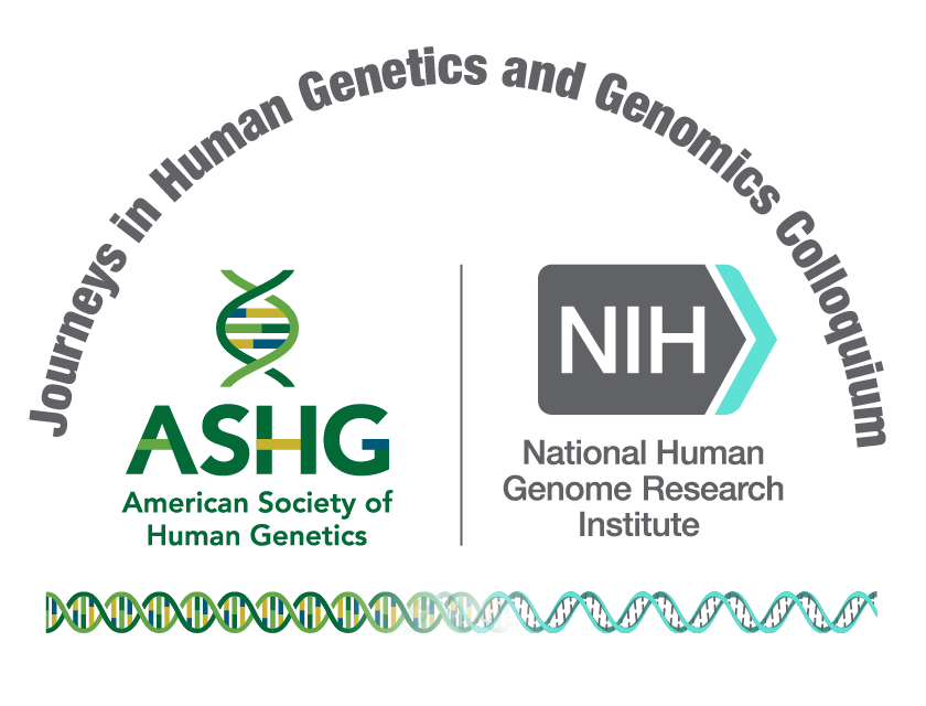 Journeys in Human Genetics and Genomics Colloquium Logo