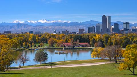 Denver, Colorado skyline